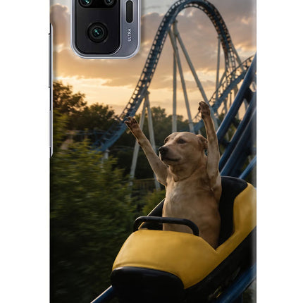 Rollercoaster Dog Redmi Note 10 Pro Max Hard Case Back Cover by Casekaro