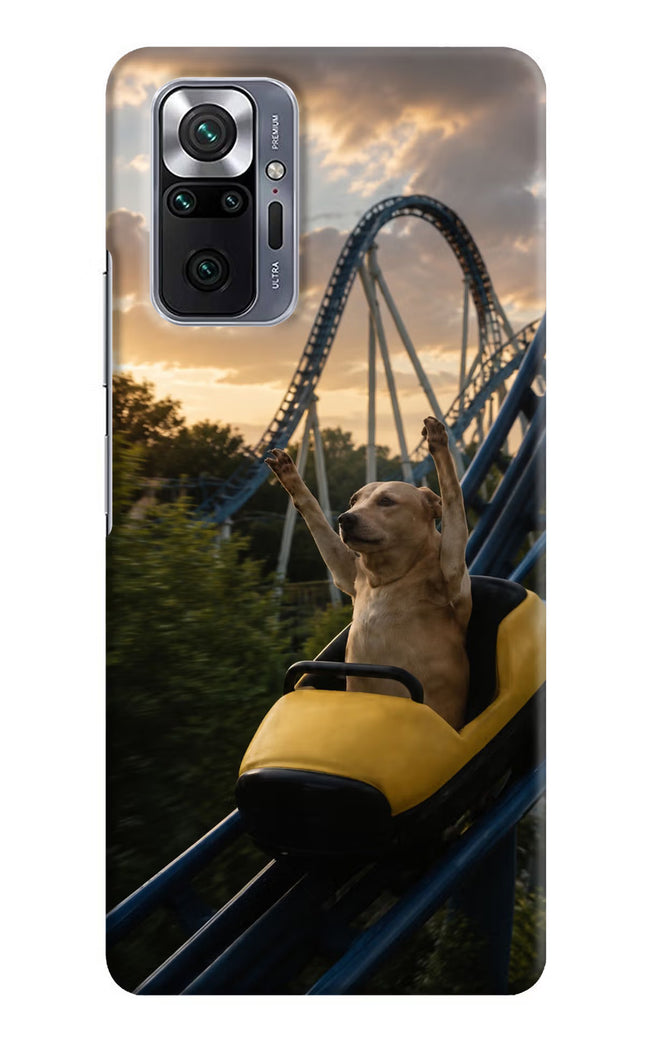 Rollercoaster Dog Redmi Note 10 Pro Max Hard Case Back Cover by Casekaro