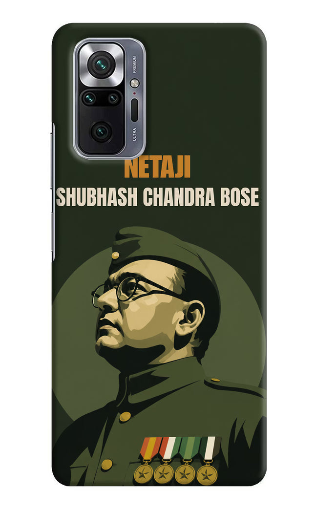 Netaji Legacy Redmi Note 10 Pro Max Back Cover