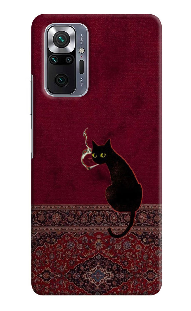 Midnight Cat Redmi Note 10 Pro Max Hard Case Back Cover by Casekaro