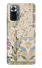 White Lily Redmi Note 10 Pro Max Back Cover