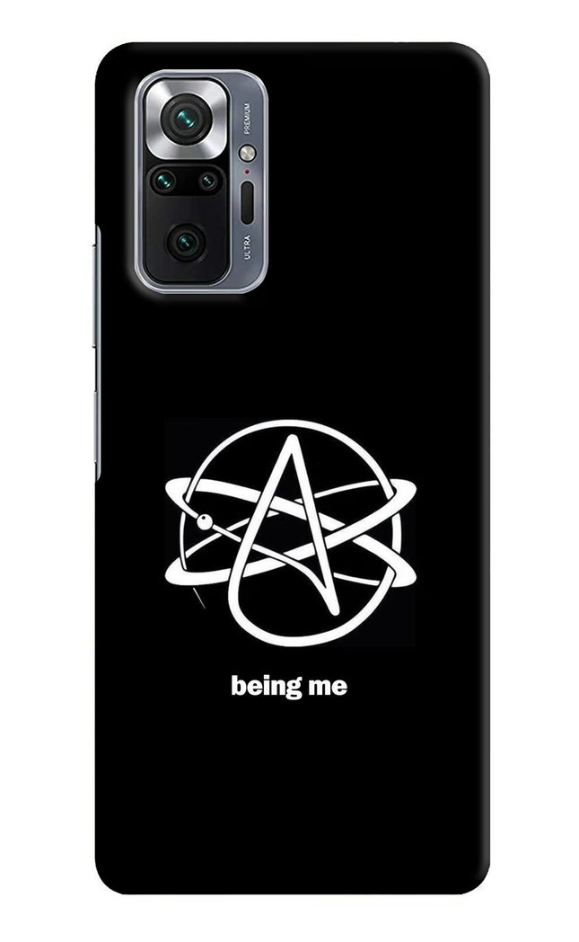 Atheist Symbol Redmi Note 10 Pro Max Hard Case Back Cover by Casekaro
