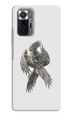 Accurate Angel Redmi Note 10 Pro Max Hard Case Back Cover by Casekaro