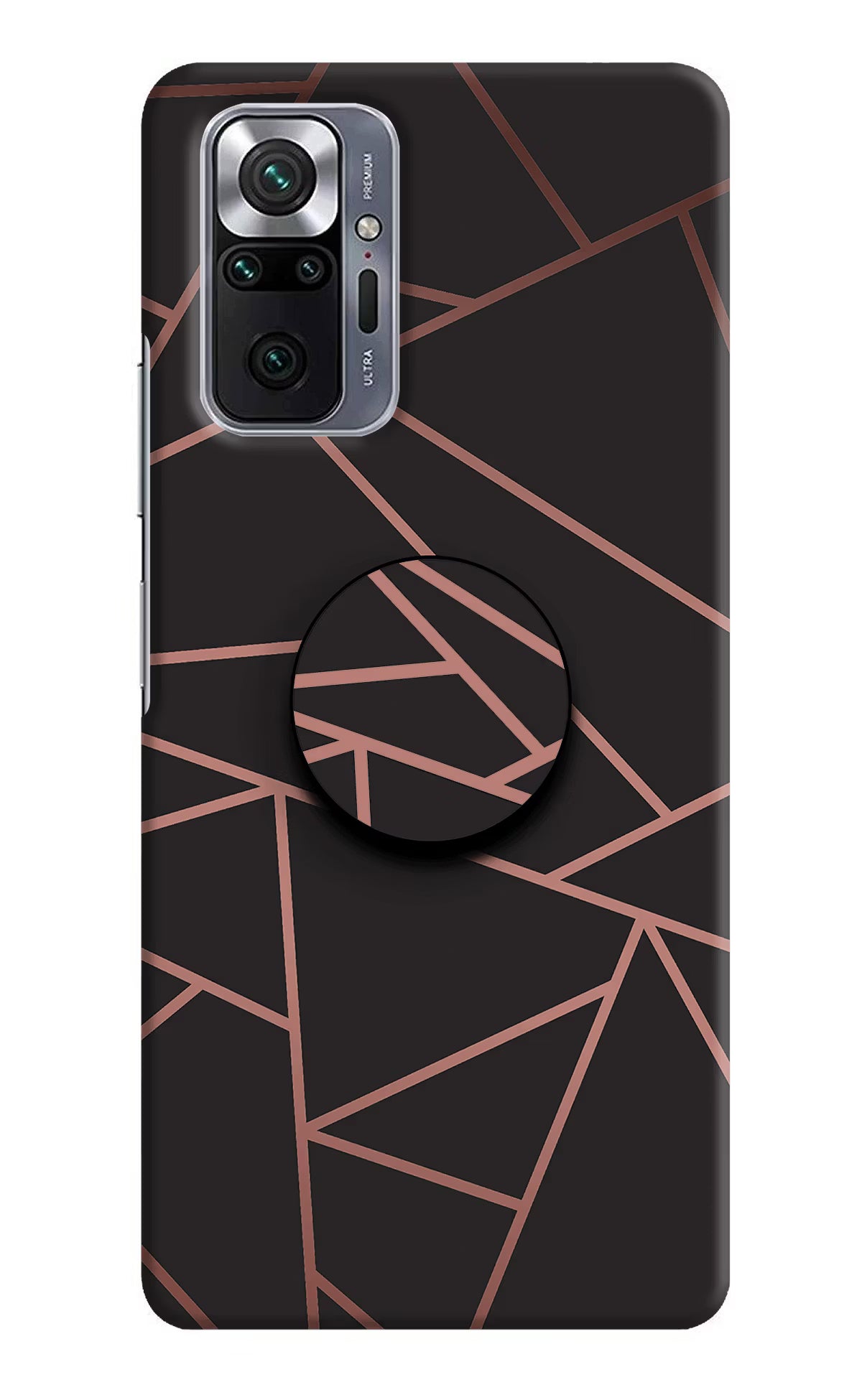 Geometric Pattern Redmi Note 10 Pro Max Pop Case by Casekaro
