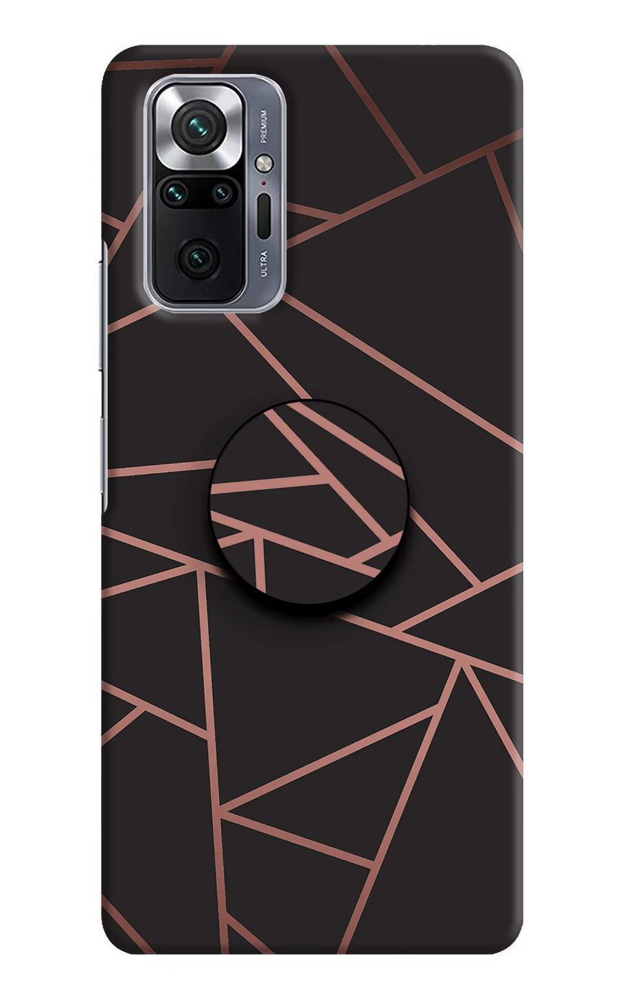 Geometric Pattern Redmi Note 10 Pro Max Pop Case, Hard case