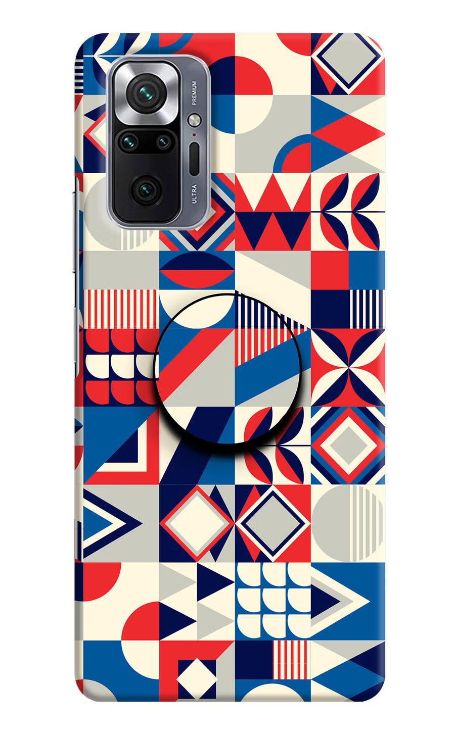 Colorful Pattern Redmi Note 10 Pro Max Pop Case, Hard case