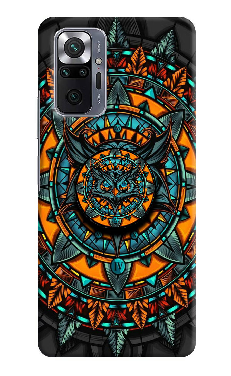 Angry Owl Redmi Note 10 Pro Max Pop Case, Hard case