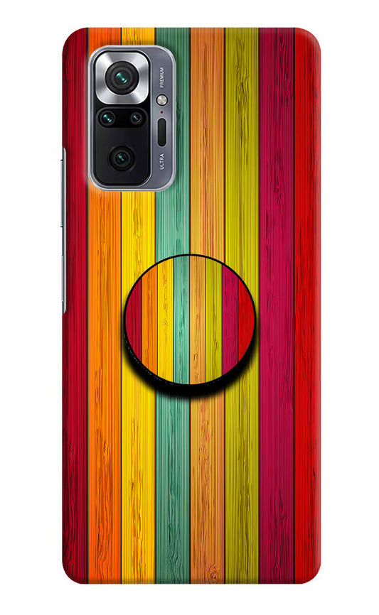 Multicolor Wooden Redmi Note 10 Pro Max Pop Case by Casekaro