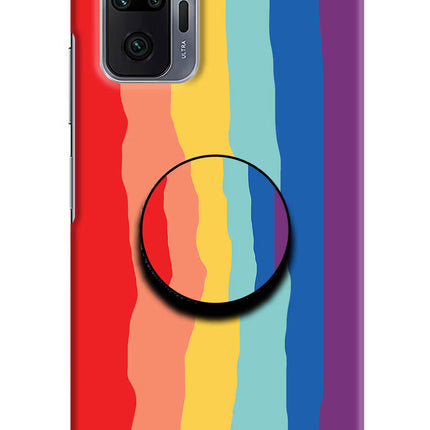 Rainbow Redmi Note 10 Pro Max Pop Case by Casekaro