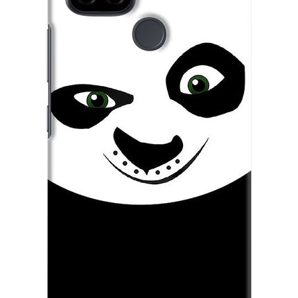 Panda Realme C21 Hard Case Back Cover by Casekaro
