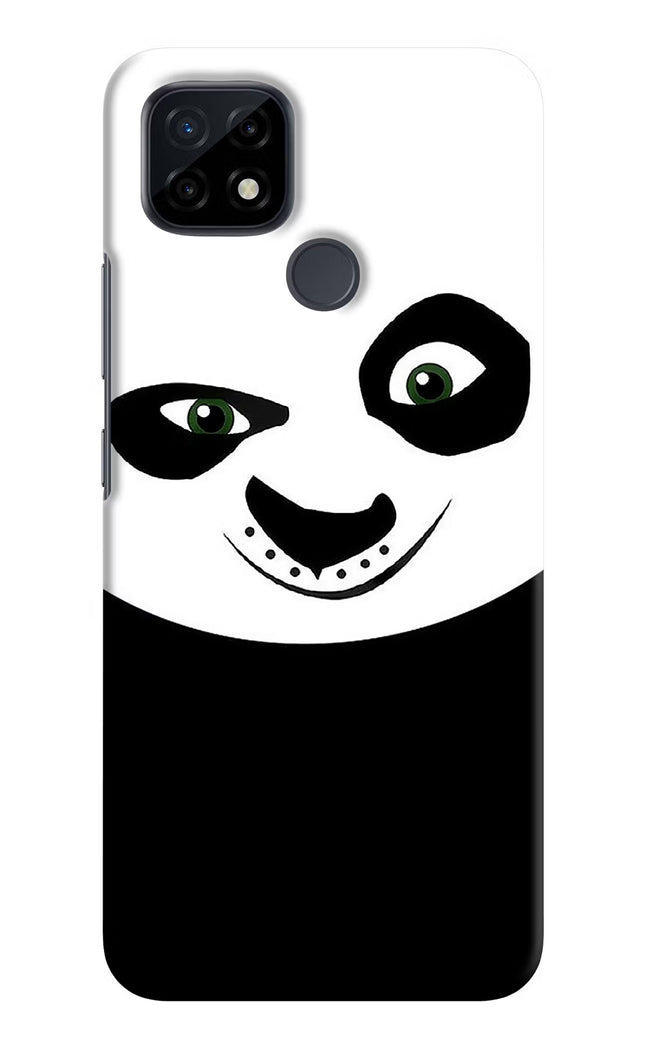 Panda Realme C21 Hard Case Back Cover by Casekaro