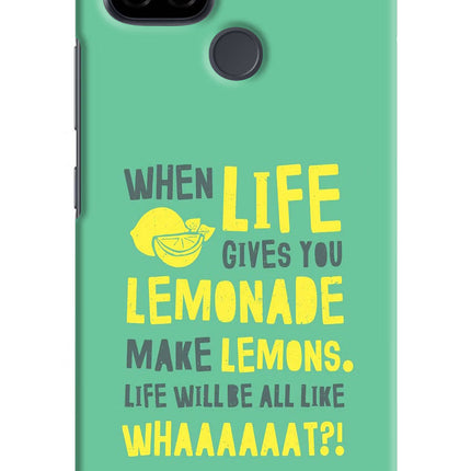 Quote Realme C21 Hard Case Back Cover by Casekaro