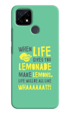 Quote Realme C21 Hard Case Back Cover by Casekaro