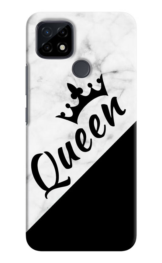 Queen Realme C21 Hard Case Back Cover by Casekaro