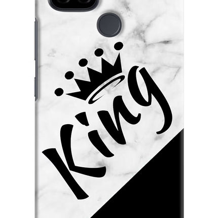 King Realme C21 Hard Case Back Cover by Casekaro