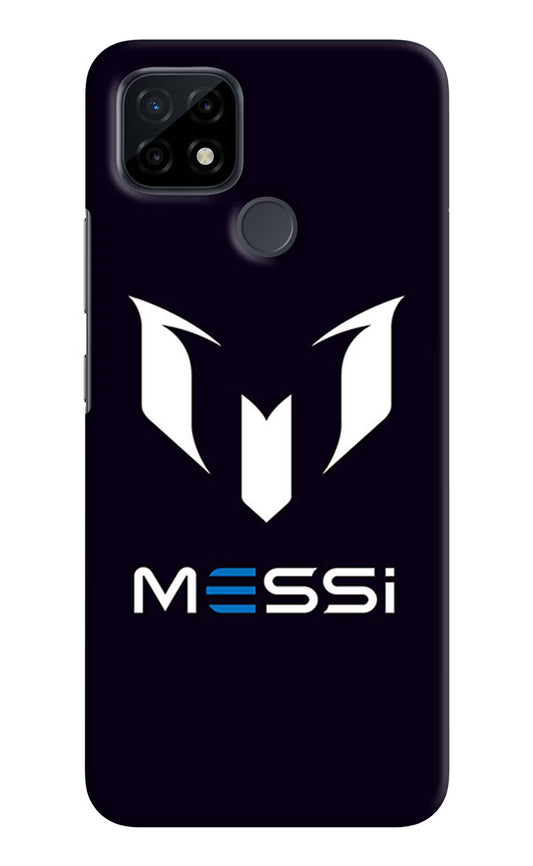 Messi Logo Realme C21 Hard Case Back Cover by Casekaro
