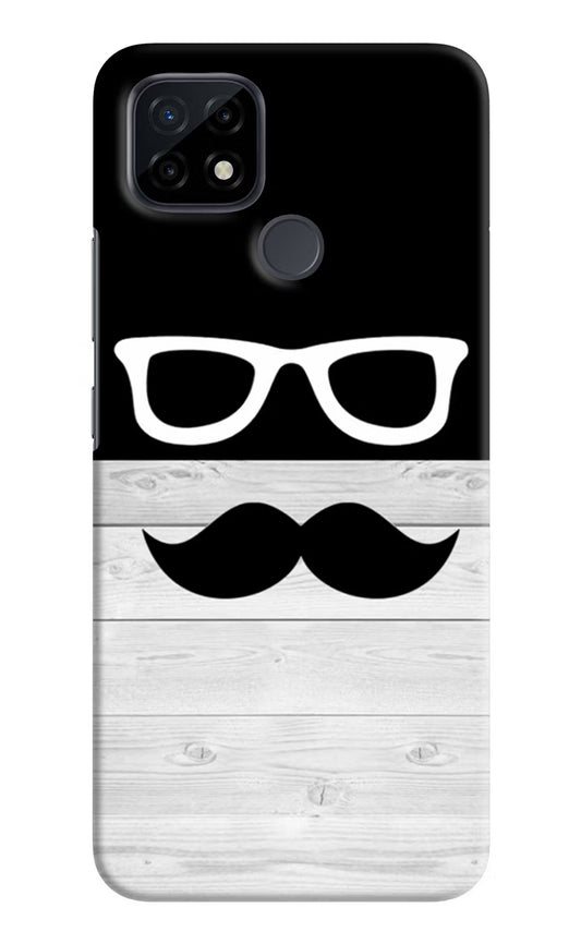 Mustache Realme C21 Hard Case Back Cover by Casekaro
