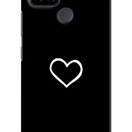 Heart Realme C21 Hard Case Back Cover by Casekaro
