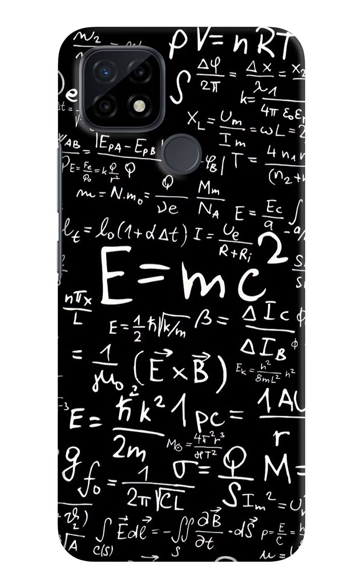 Physics Formula Realme C21 Hard Case Back Cover by Casekaro