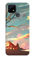 Scenery Realme C21 Hard Case Back Cover by Casekaro