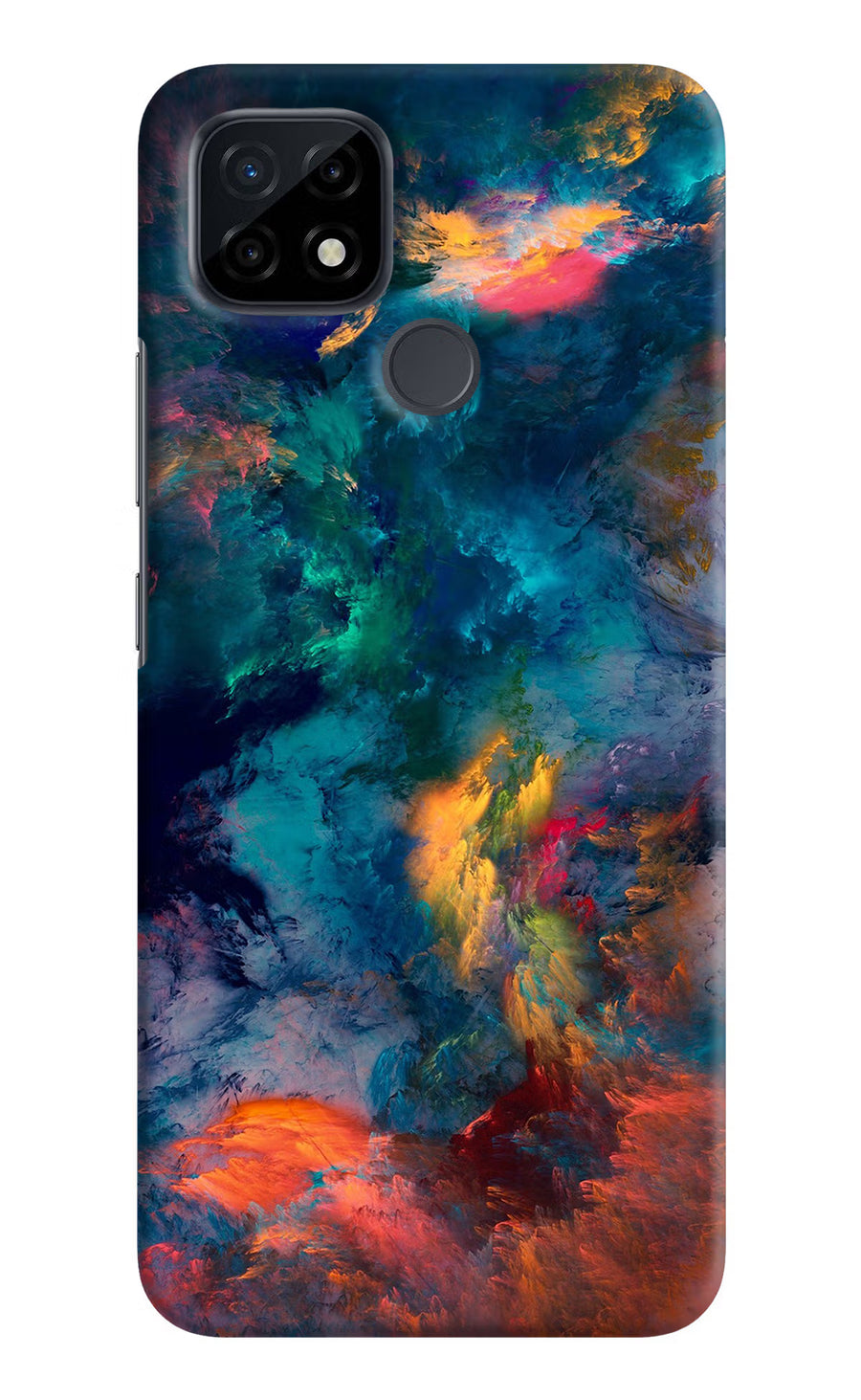 Artwork Paint Realme C21 Back Cover, Hard case