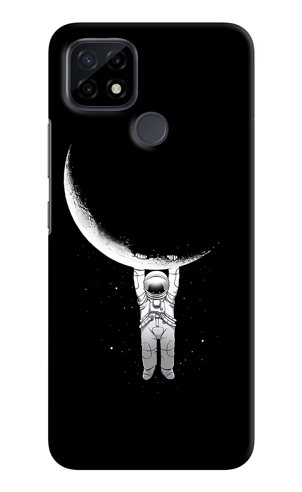 Moon Space Realme C21 Hard Case Back Cover by Casekaro