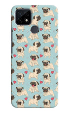 Pug Dog Realme C21 Hard Case Back Cover by Casekaro