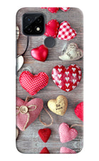 Love Wallpaper Realme C21 Hard Case Back Cover by Casekaro