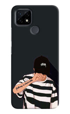 Aesthetic Boy Realme C21 Hard Case Back Cover by Casekaro