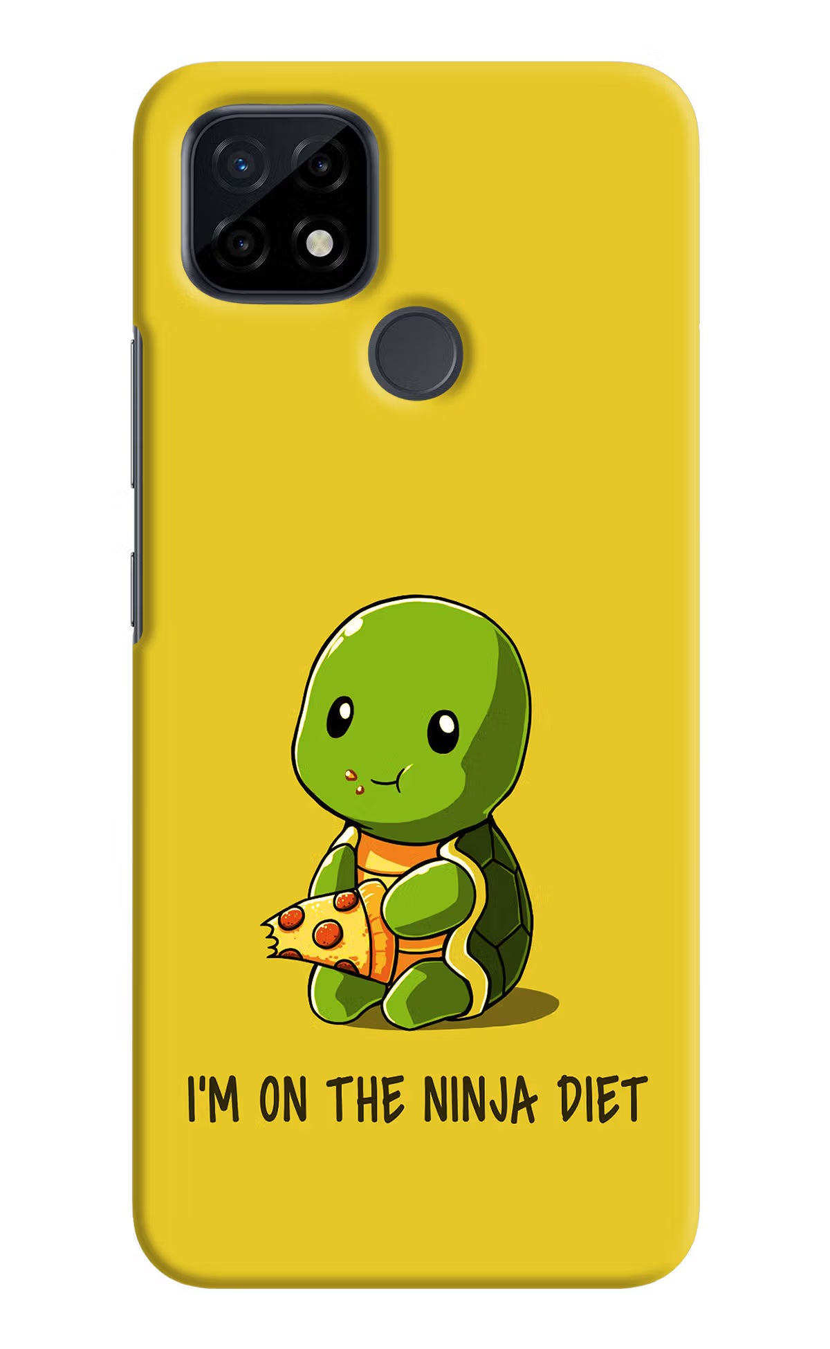 I'm on Ninja Diet Realme C21 Hard Case Back Cover by Casekaro
