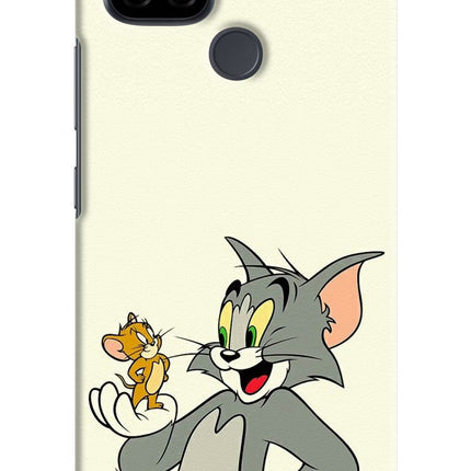 Tom & Jerry Realme C21 Hard Case Back Cover by Casekaro