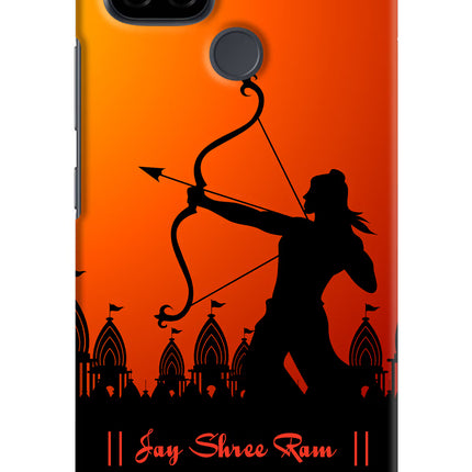 Lord Ram - 4 Realme C21 Hard Case Back Cover by Casekaro