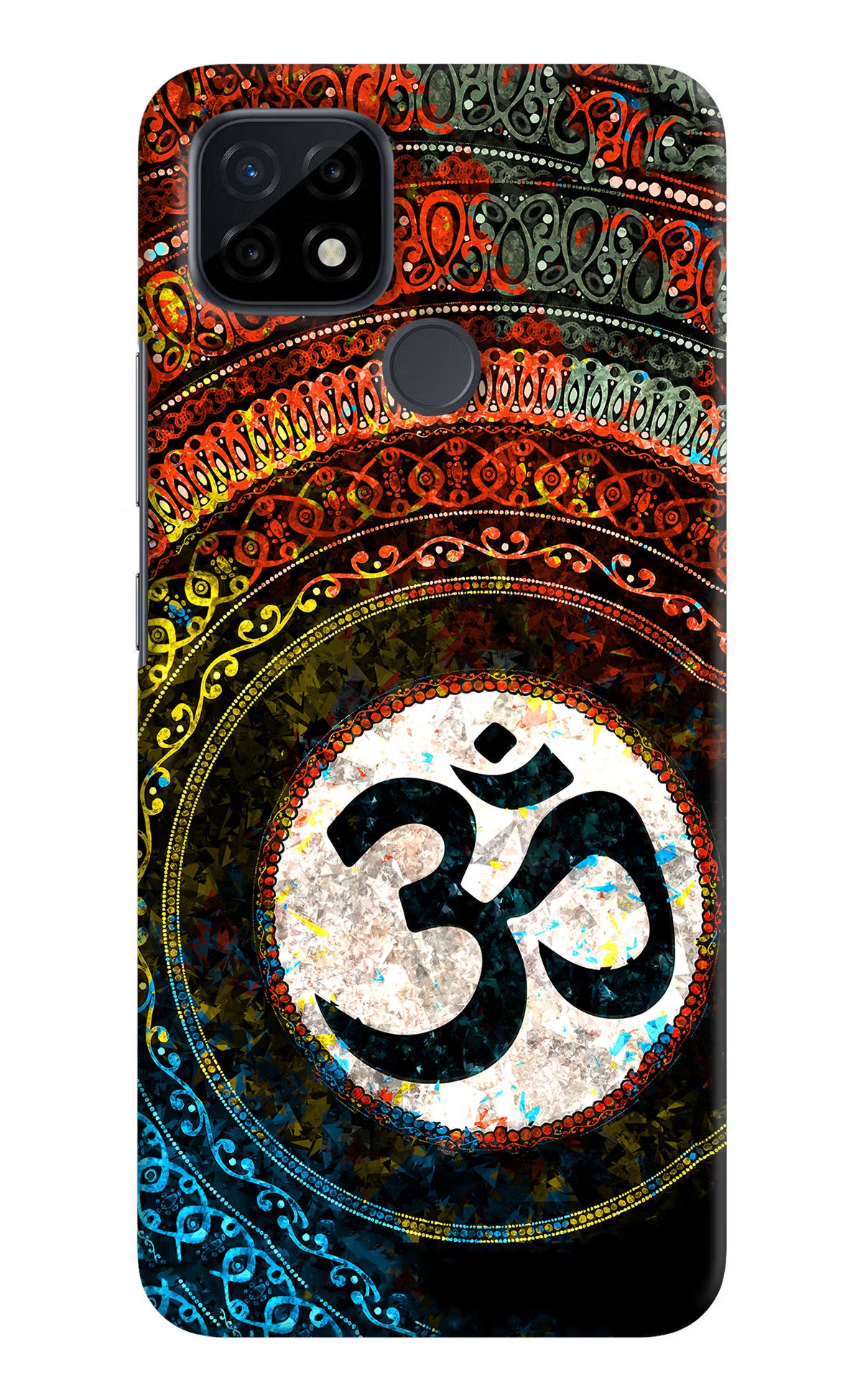 Om Cultural Realme C21 Hard Case Back Cover by Casekaro
