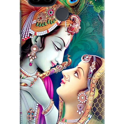 Lord Radha Krishna Realme C21 Hard Case Back Cover by Casekaro