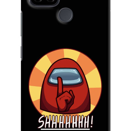 Among Us Shhh! Realme C21 Hard Case Back Cover by Casekaro