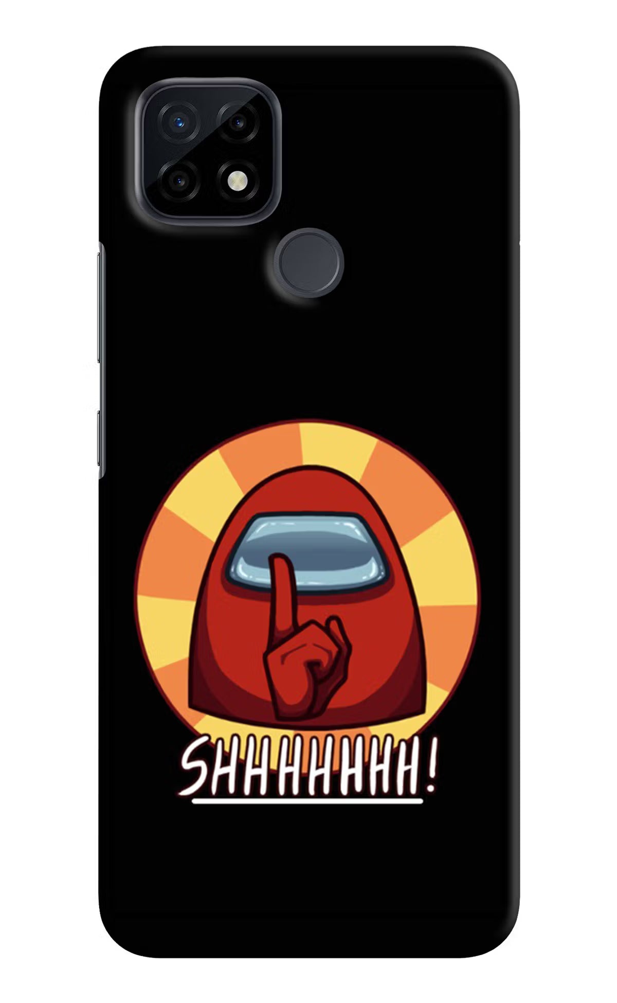 Among Us Shhh! Realme C21 Hard Case Back Cover by Casekaro