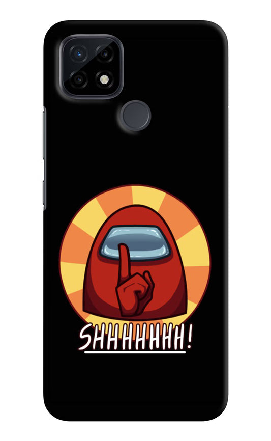 Among Us Shhh! Realme C21 Hard Case Back Cover by Casekaro