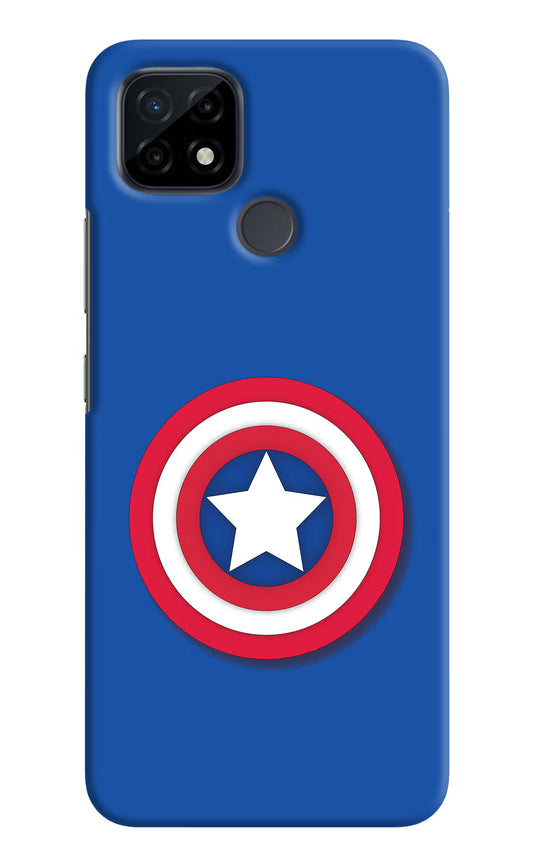 Shield Realme C21 Hard Case Back Cover by Casekaro