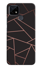 Geometric Pattern Realme C21 Hard Case Back Cover by Casekaro
