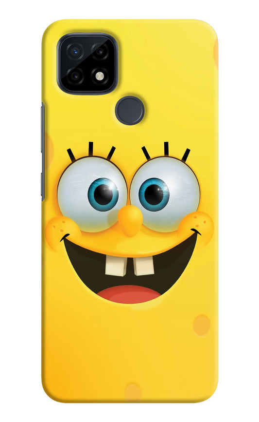 Sponge 1 Realme C21 Hard Case Back Cover by Casekaro