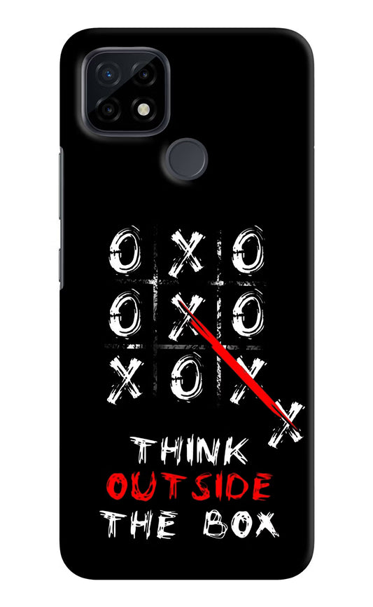 Think out of the BOX Realme C21 Hard Case Back Cover by Casekaro