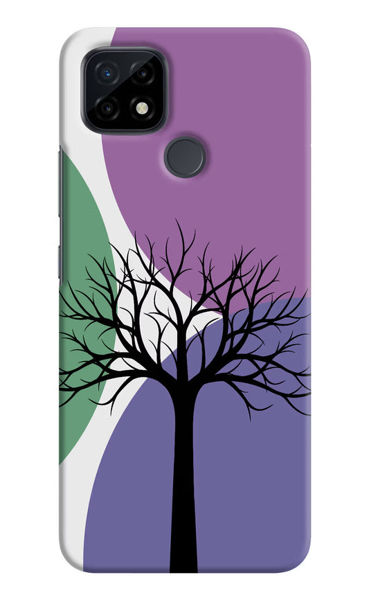 Tree Art Realme C21 Hard Case Back Cover by Casekaro