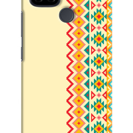 Ethnic Seamless Realme C21 Hard Case Back Cover by Casekaro