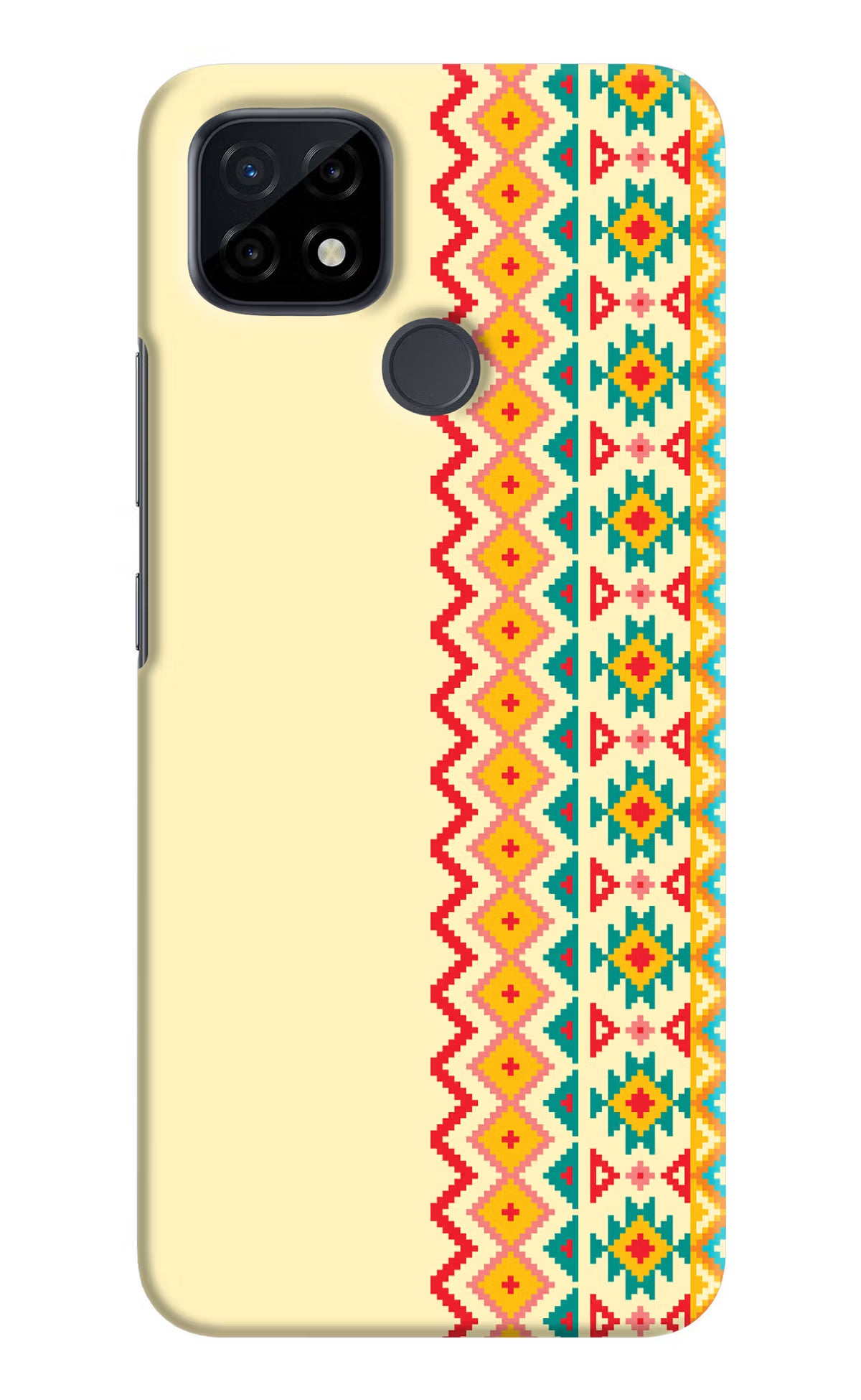 Ethnic Seamless Realme C21 Hard Case Back Cover by Casekaro
