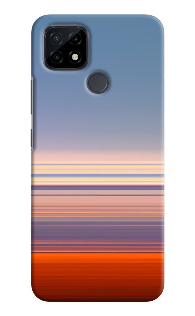 Morning Colors Realme C21 Hard Case Back Cover by Casekaro