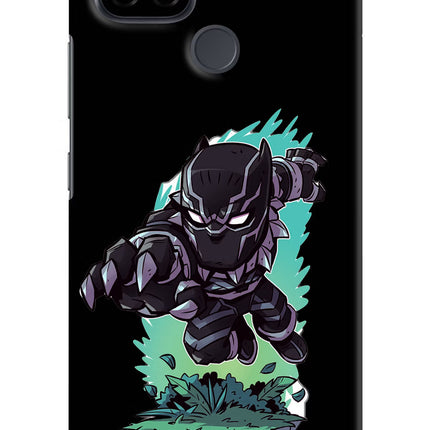 Black Panther Realme C21 Hard Case Back Cover by Casekaro