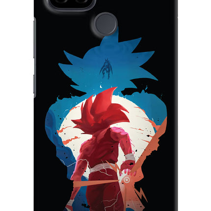 Goku Realme C21 Hard Case Back Cover by Casekaro
