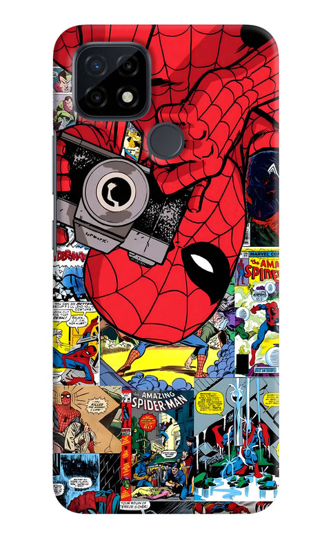 Spider Man Realme C21 Back Cover