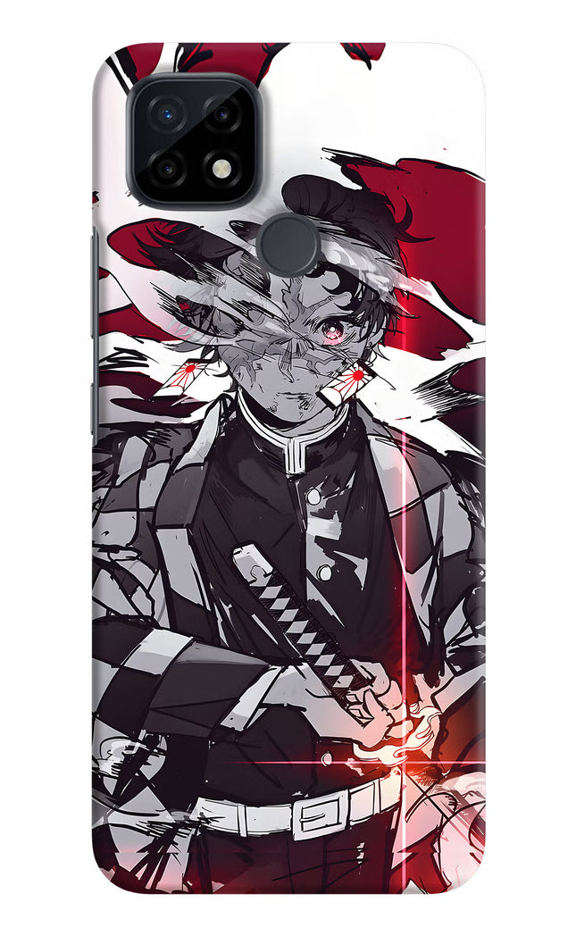 Demon Slayer Realme C21 Hard Case Back Cover by Casekaro