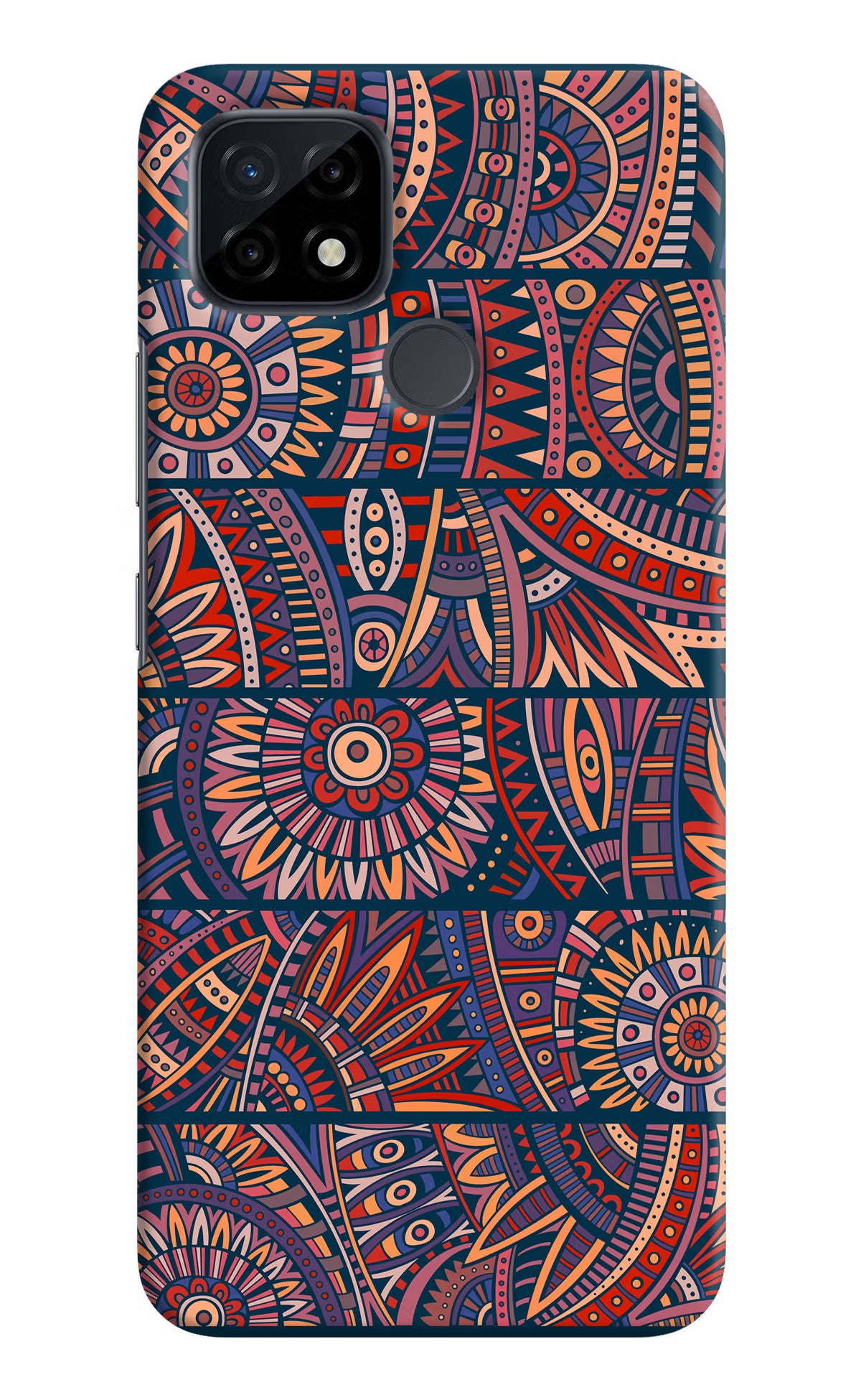 African Culture Design Realme C21 Hard Case Back Cover by Casekaro